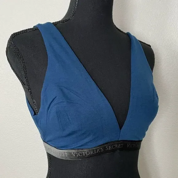 NWT Victoria’s Secret Cotton Wireless Lounge Bra - Picture 4 of 14